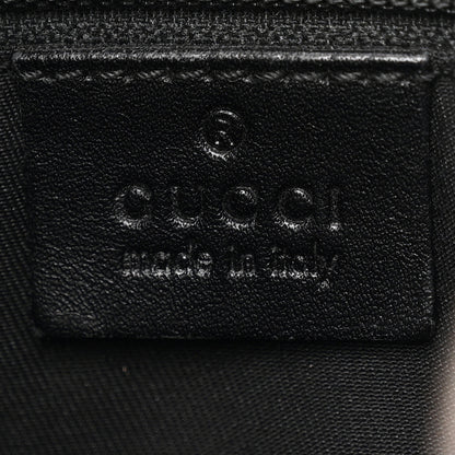 Gucci Guccissima GG Messenger Bag Black 6 of 11