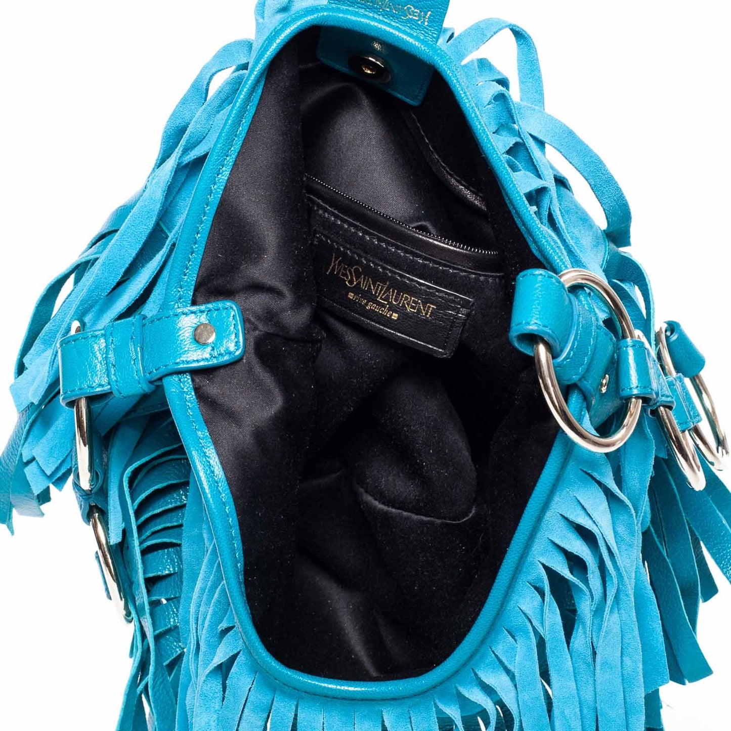 Suede Boheme Fringe Hobo