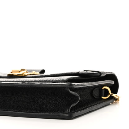 Louis Vuitton Empreinte Vavin Chain Wallet Black 9 of 10