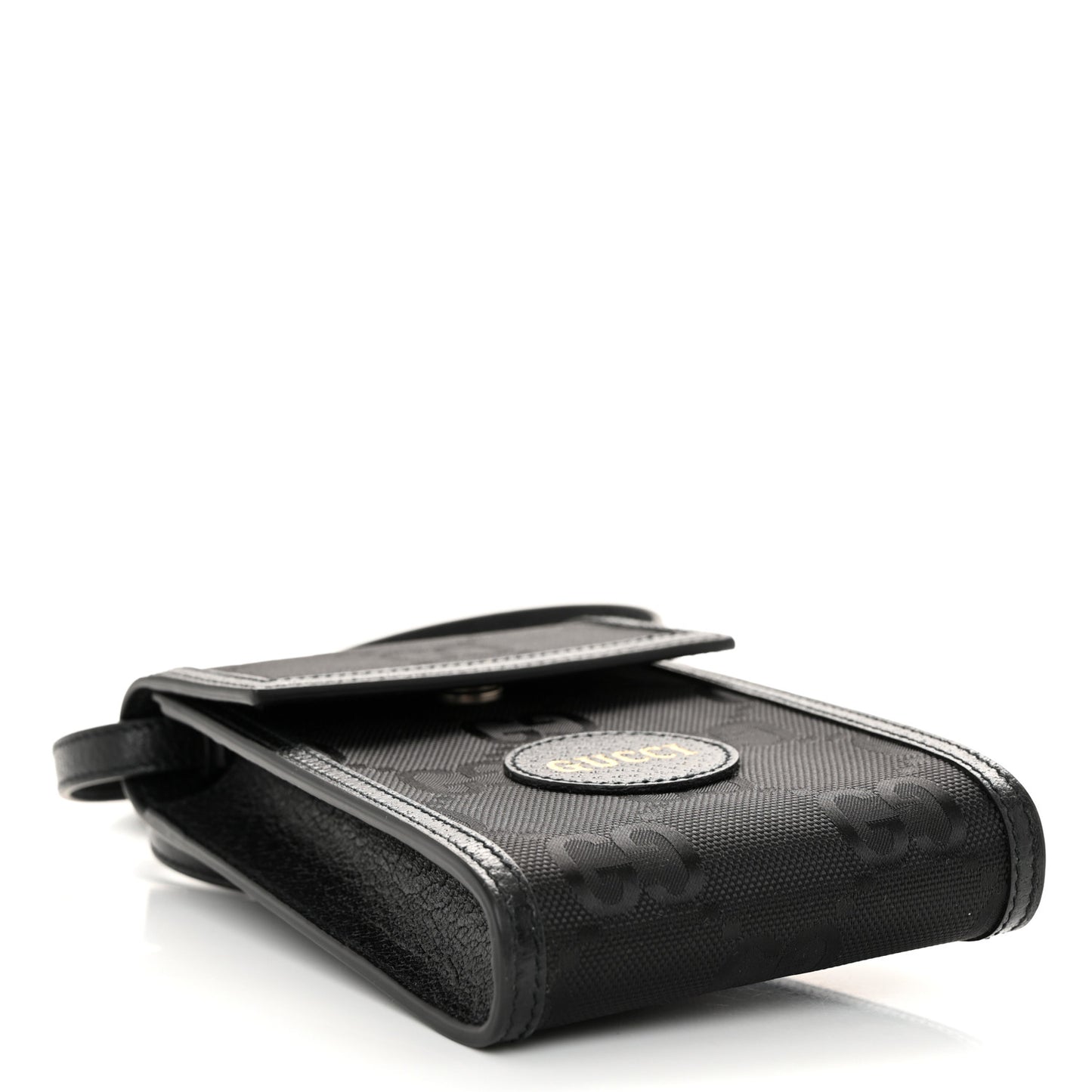 Econyl Nylon Monogram Off The Grid Crossbody Bag Black