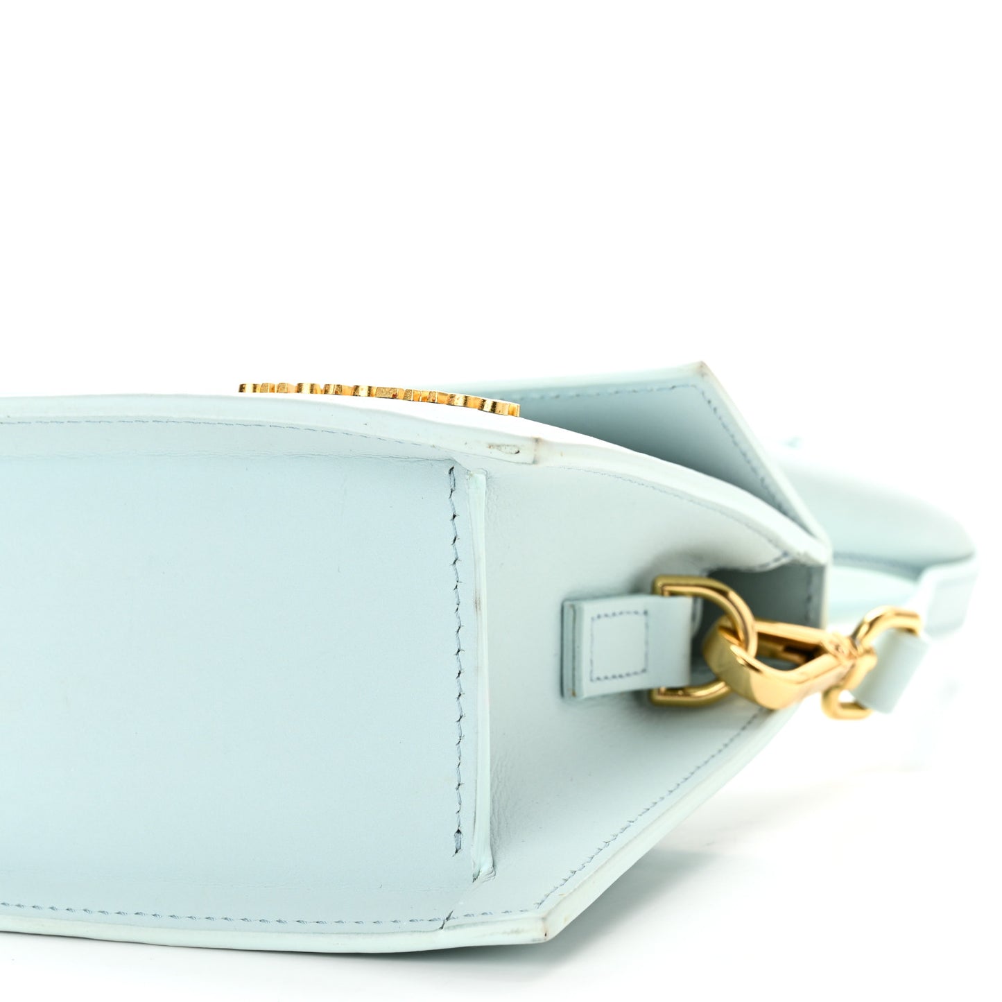 Smooth Calfskin Le Chiquito Moyen Blue