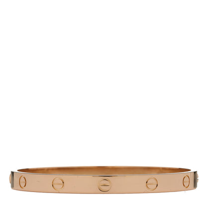 Cartier 18K Pink Gold LOVE Bracelet 18 2 of 5