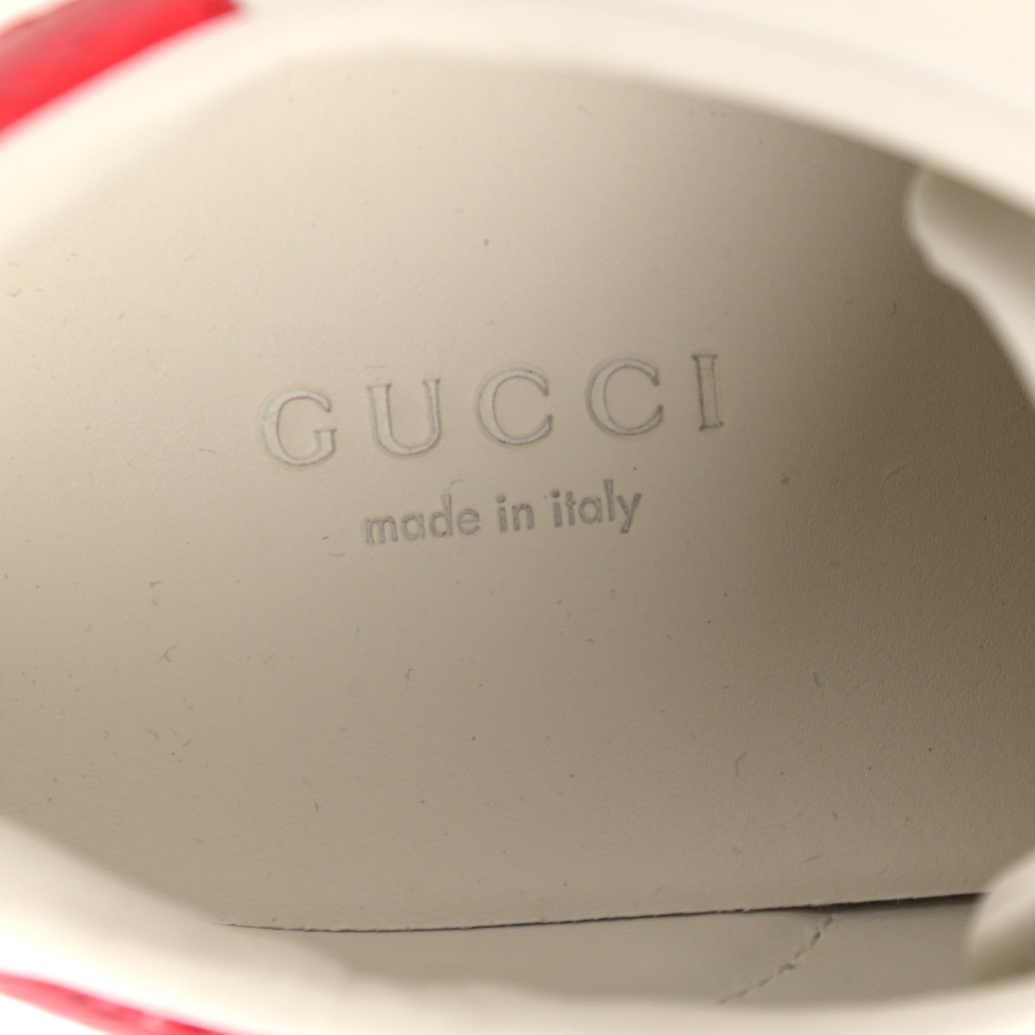 Gucci Calfskin Ayers Web Pearl Studded Womens Ace Sneakers 37 White 7 of 9
