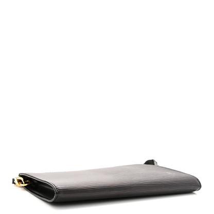 Louis Vuitton Epi Pochette Accessories 24 Black 4 of 10