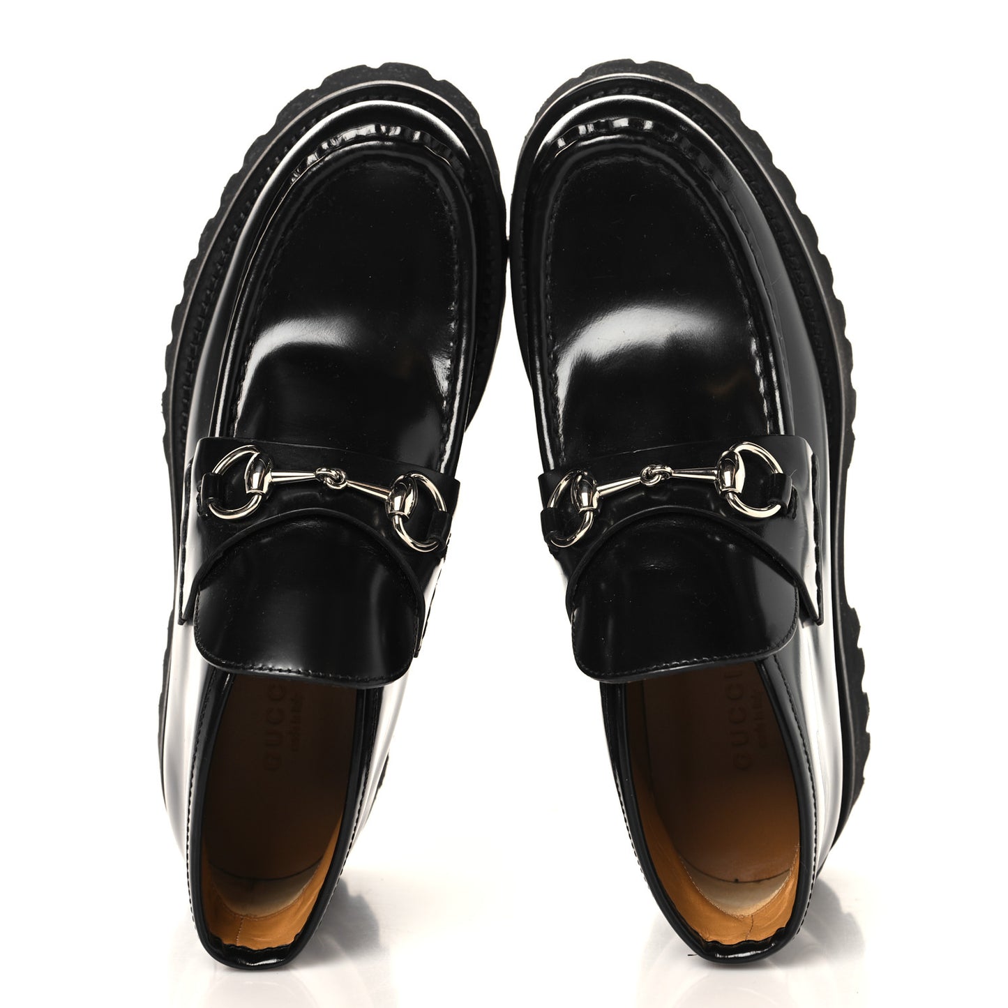 Cordovan Lux Womens Horsebit Platform Ankle Boots 36 Black