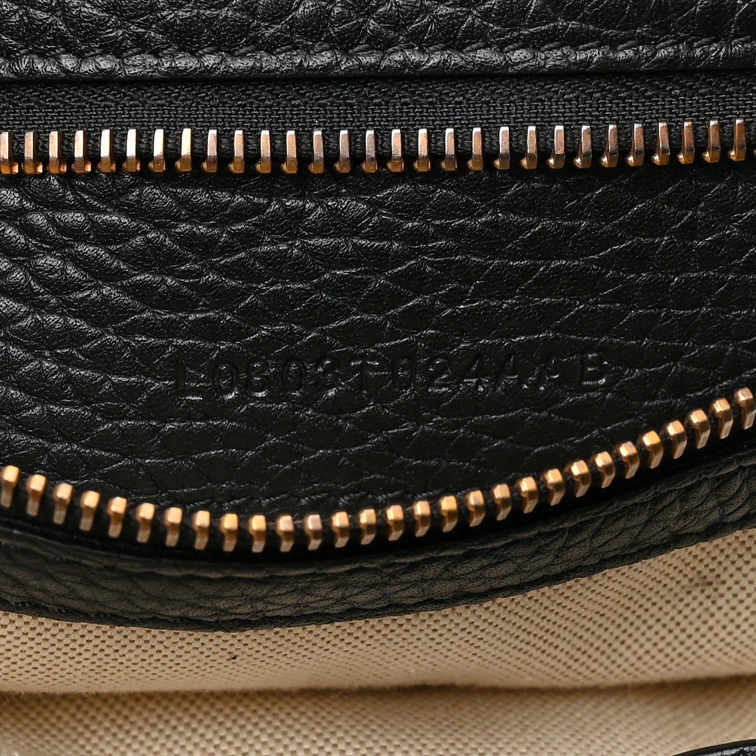 Tom Ford Pebbled Calfskin Large Alix Padlock Zip Hobo Bag Black 7 of 9