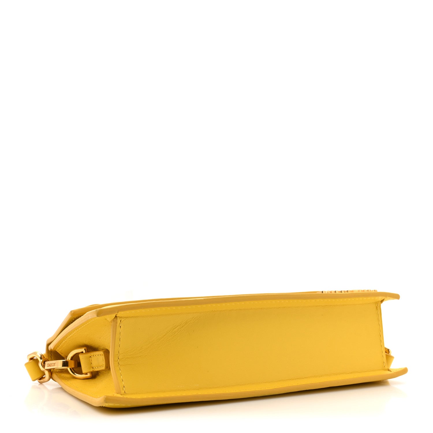 Jacquemus Smooth Calfskin Le Chiquito Long Yellow 4 of 14