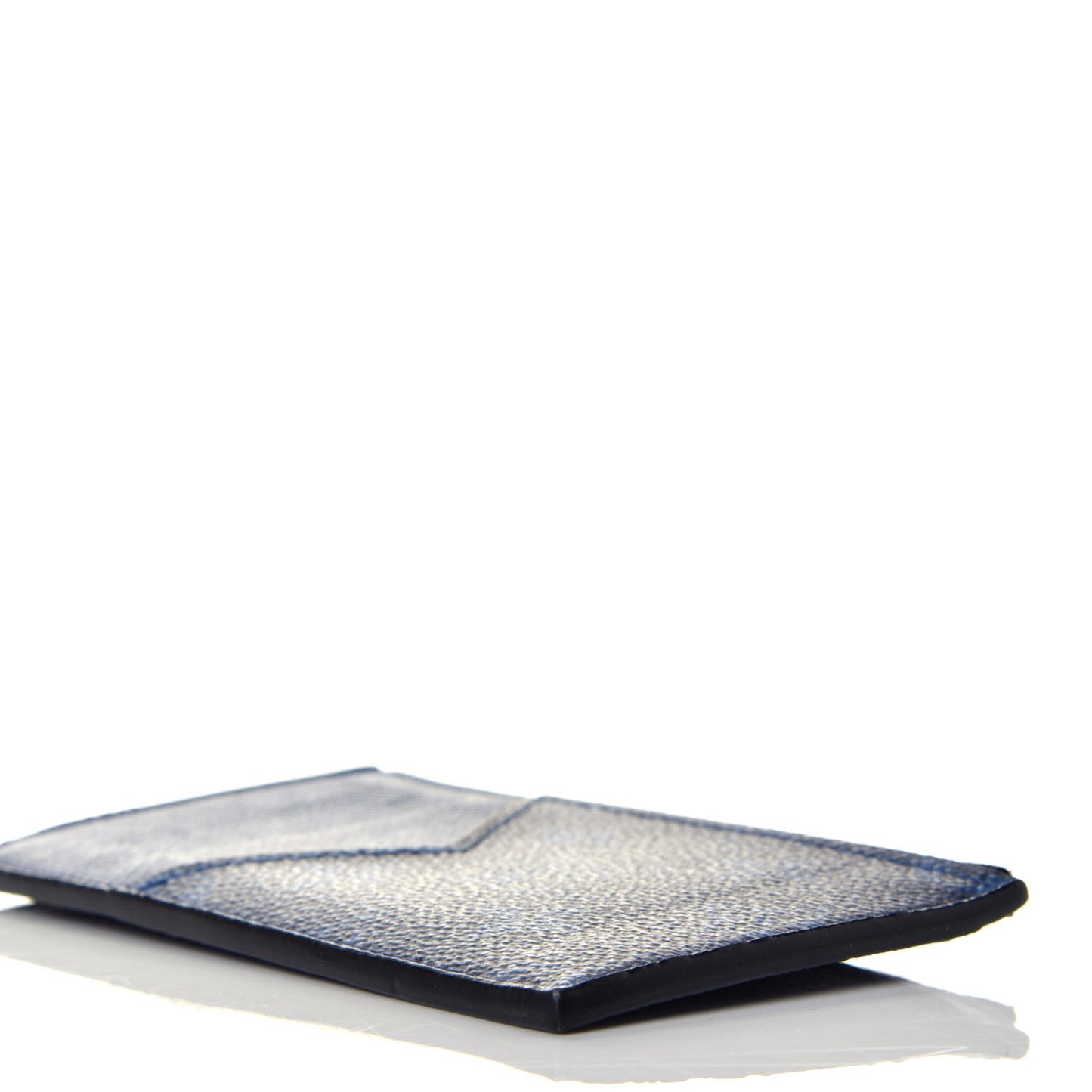 Monogram Taiga Coin Card Holder Cobalt