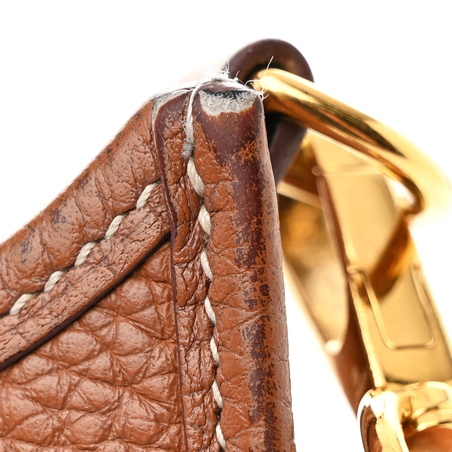 Hermes Taurillon Clemence Evelyne TPM Gold 13 of 14