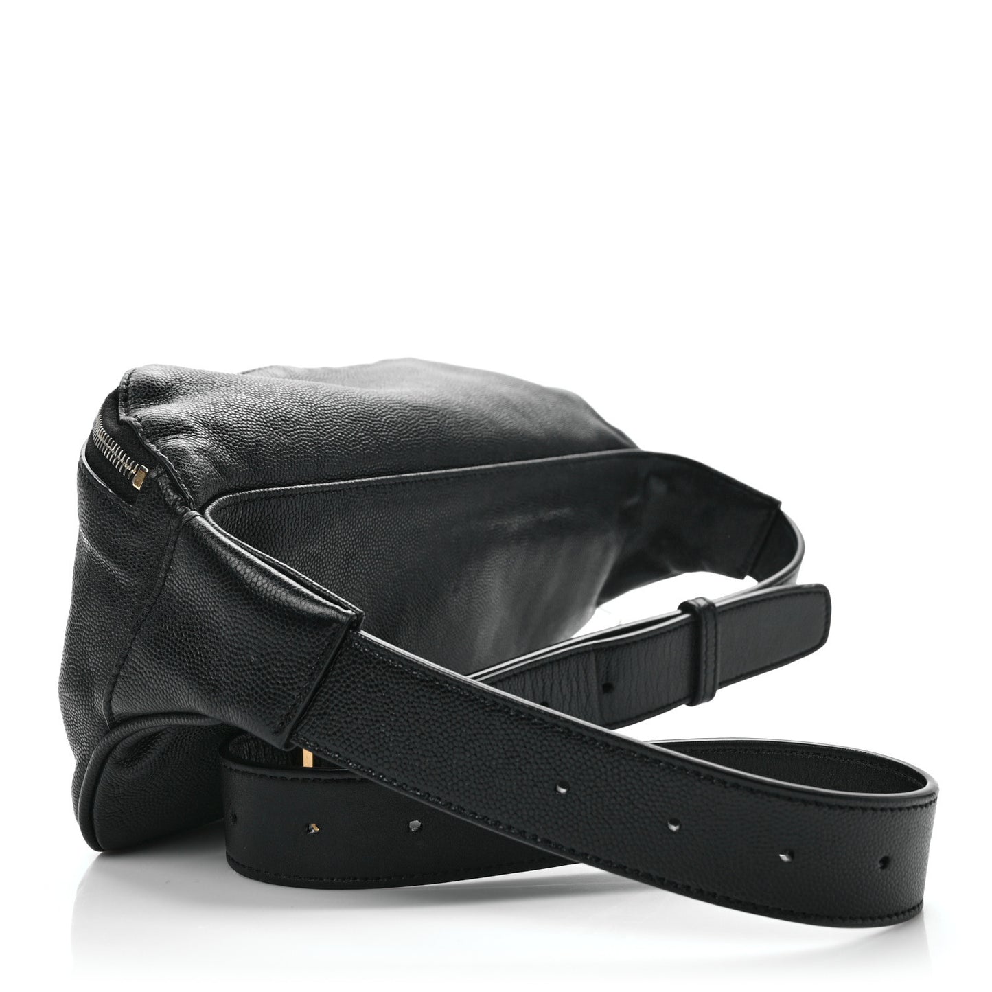 Grain De Poudre Monogram Belt Bag Black
