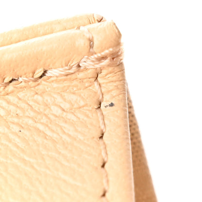 Chanel Lambskin Quilted Chanel 19 Flap Card Holder Beige 11 of 11