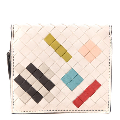 Bottega Veneta Nappa Intrecciato Artsy Wallet White 1 of 6