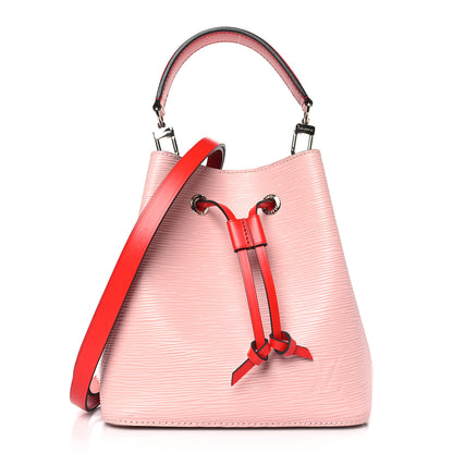 Louis Vuitton Epi NeoNoe BB Rose Ballerine 1 of 8