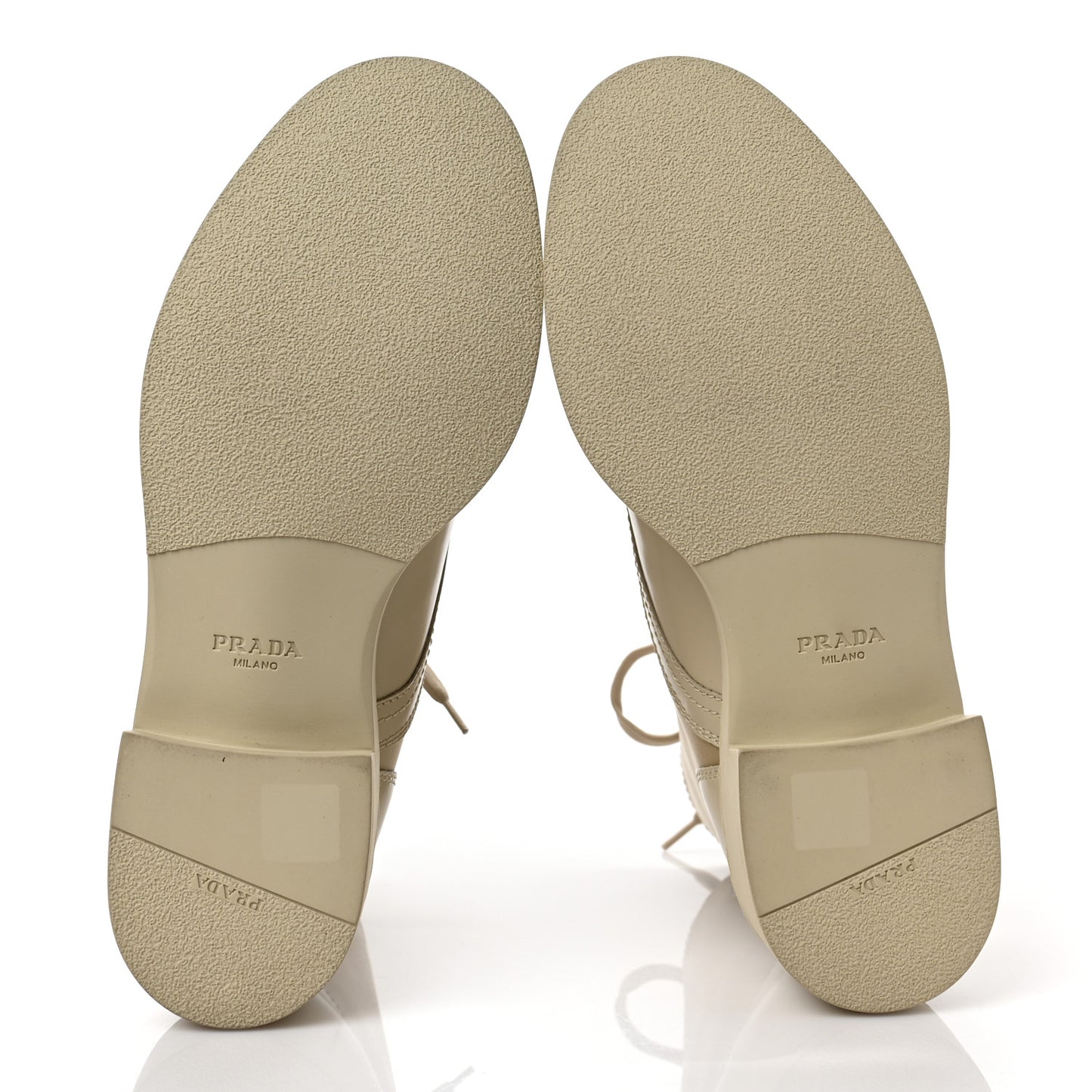 Spazzolato Re-Nylon Metal Triangle Logo Womens 50mm Combat Boots 37.5 Deserto