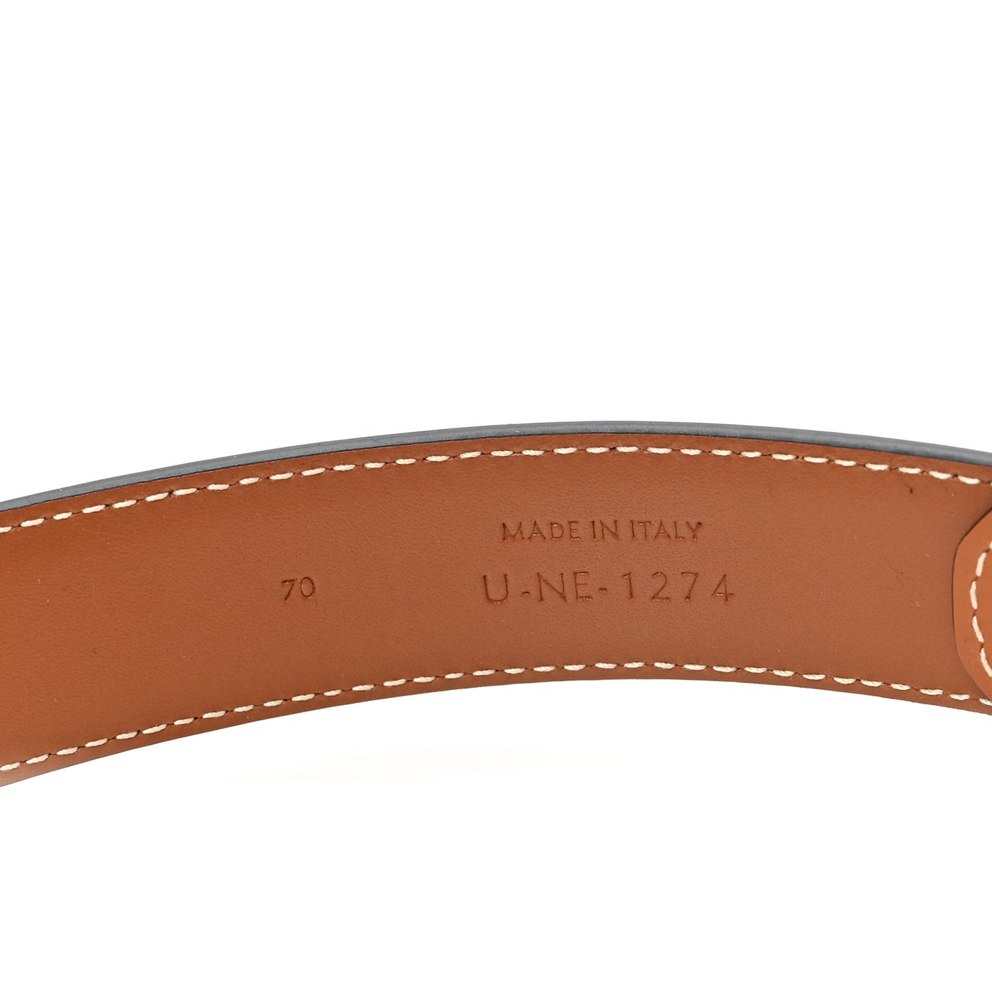 Natural Calfskin Medium 25mm Triomphe Belt 70 28 Tan
