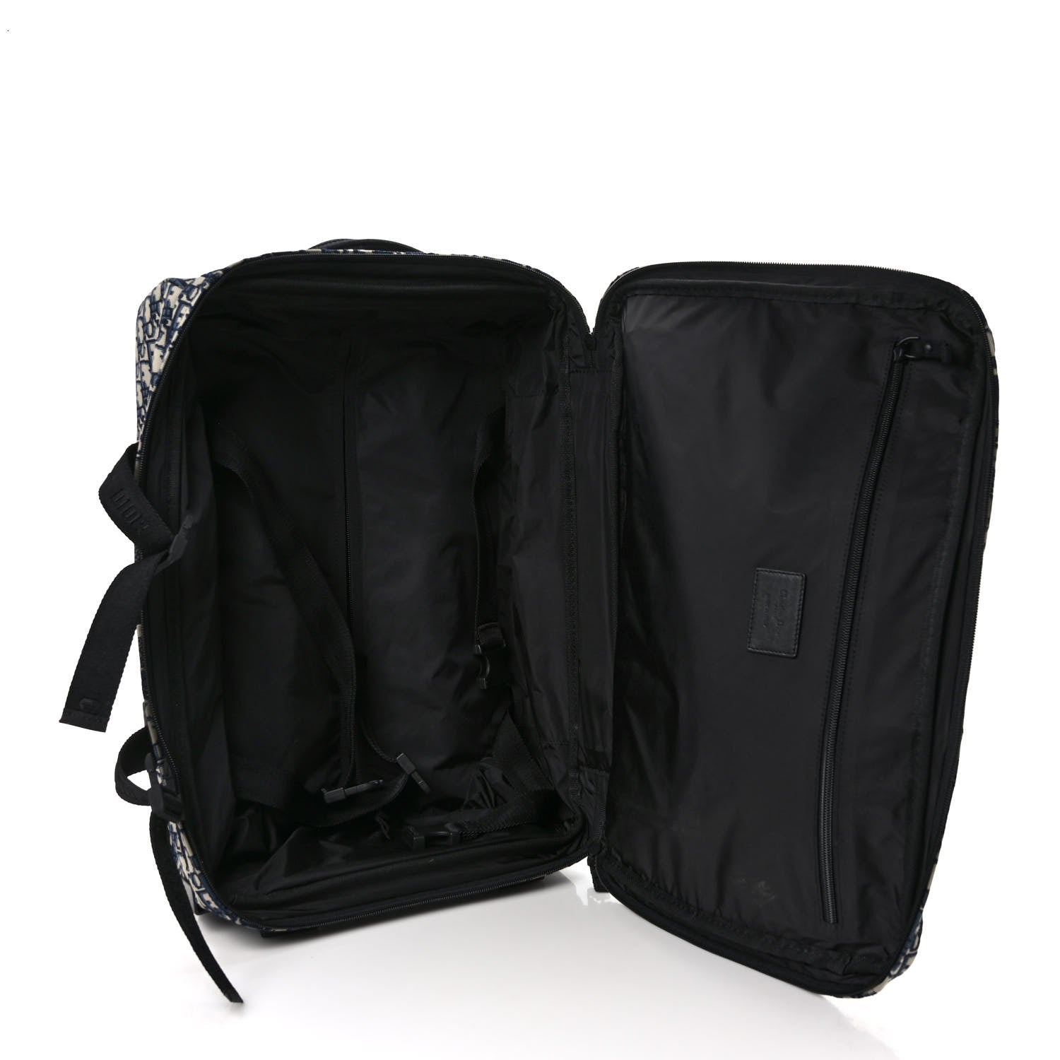 Christian Dior Oblique Small Diortravel Suitcase Blue 4 of 9