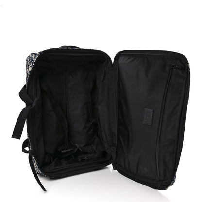 Christian Dior Oblique Small Diortravel Suitcase Blue 4 of 9