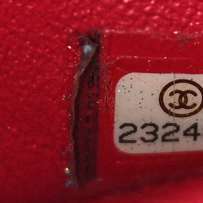 Chanel Lambskin Quilted Medium Double Flap Red 7 of 10