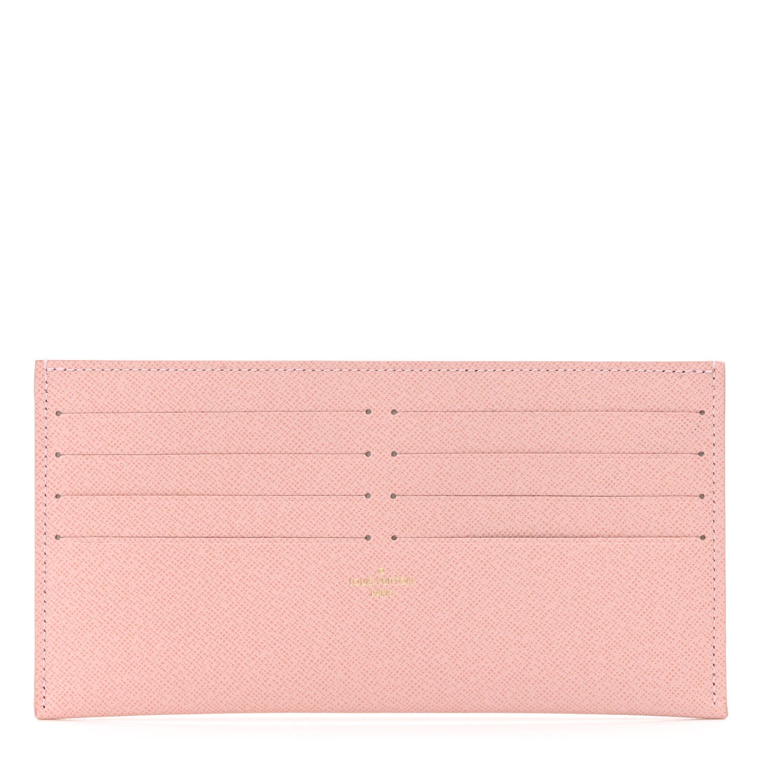Louis Vuitton Calfskin Felicie Card Holder Insert Rose Poudre 1 of 8