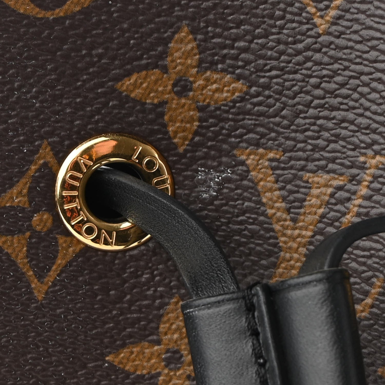 Louis Vuitton Monogram Neonoe MM Black 9 of 11