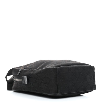 Gucci Monogram Messenger Bag Black 3 of 9