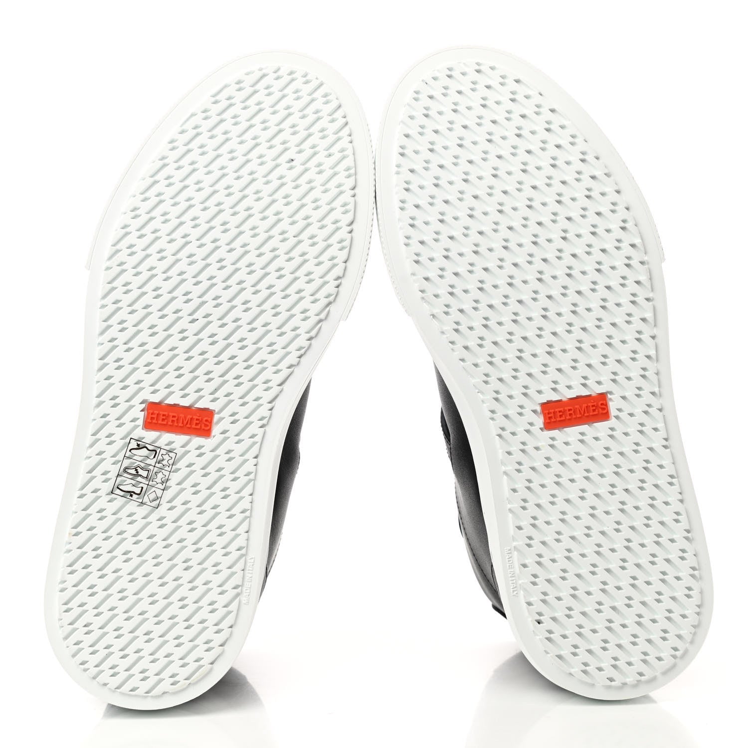 Hermes Calfskin Womens Daydream Sneakers 35 Black 5 of 10