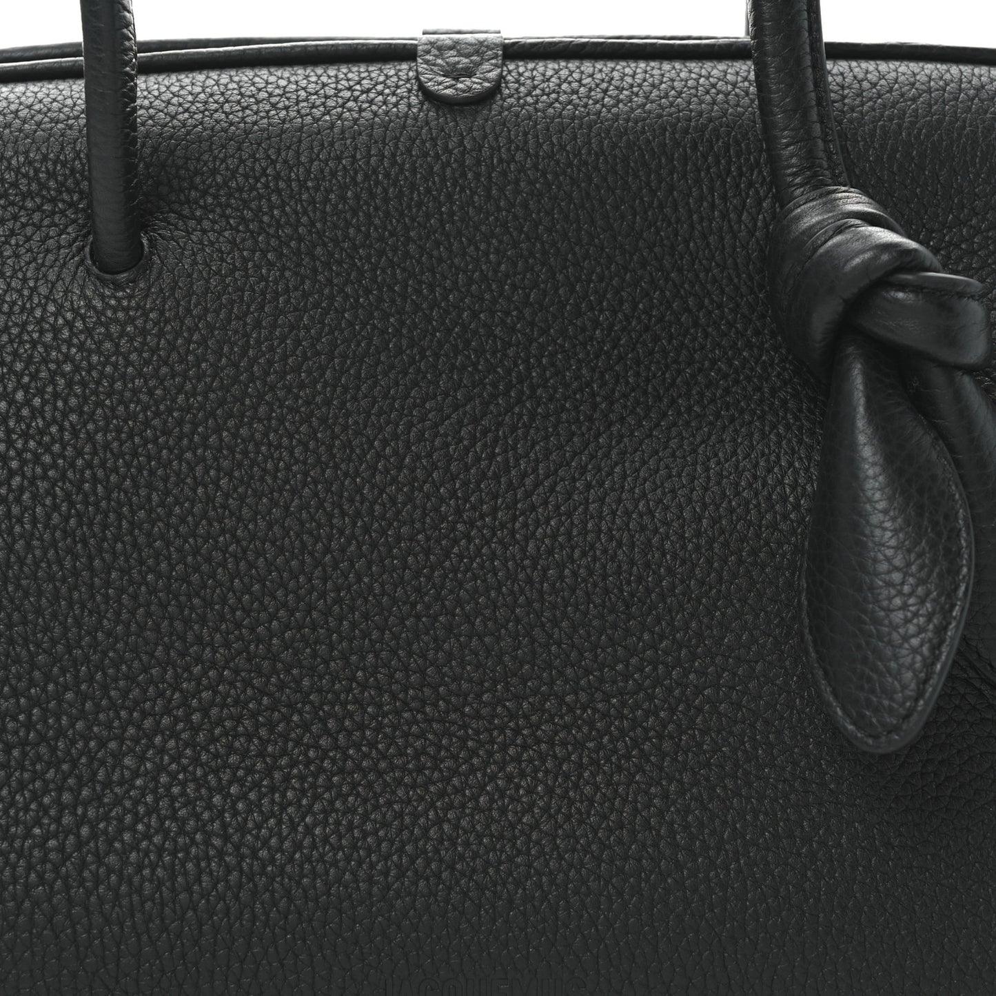 Grained Calfskin The Turismo Soft Bowling Black