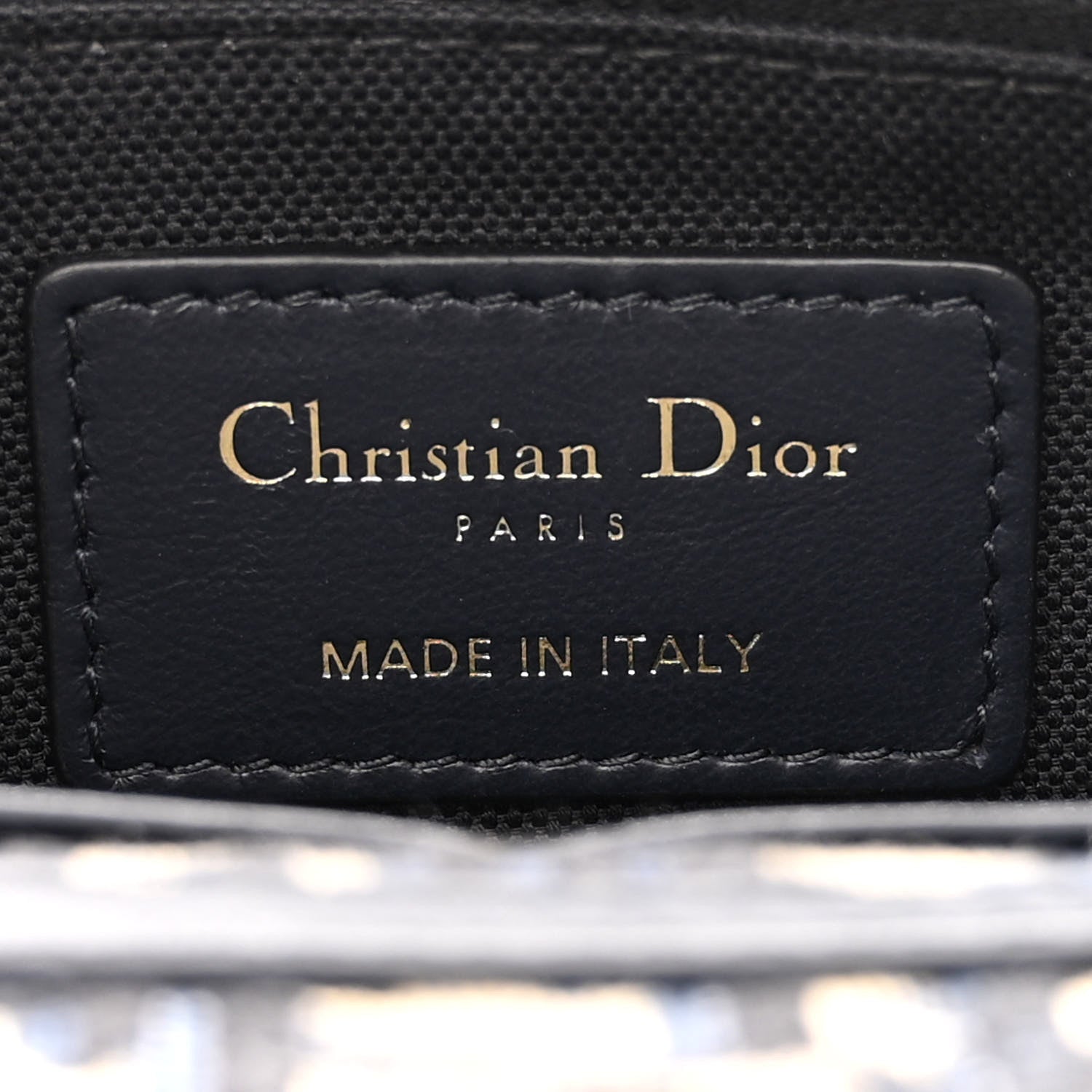 Christian Dior Oblique 30 Montaigne 2-In-1 Pouch Blue 6 of 10