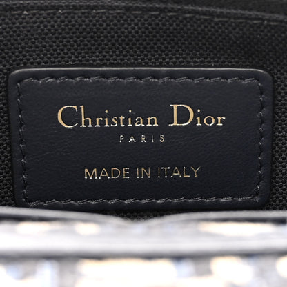 Christian Dior Oblique 30 Montaigne 2-In-1 Pouch Blue 6 of 10