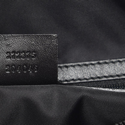 Gucci Suede Guccissima Small Boston Black 7 of 9