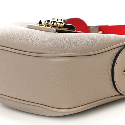 Christian Louboutin Grained Calfskin Mini Carasky Shoulder Bag Feve 9 of 10