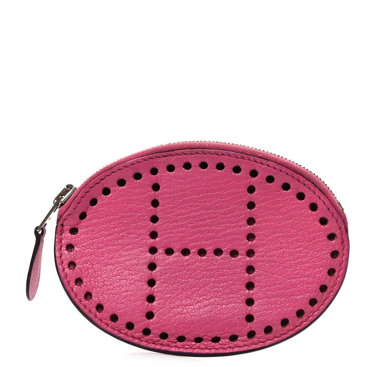 Hermes Chevre Mysore Evelyne Coin Purse Rose Pourpre 1 of 7