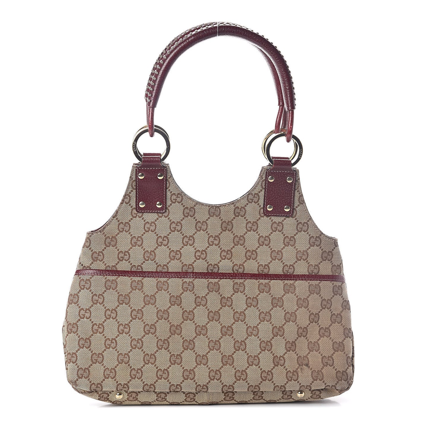 GUCCIMonogramShoulderBagRed