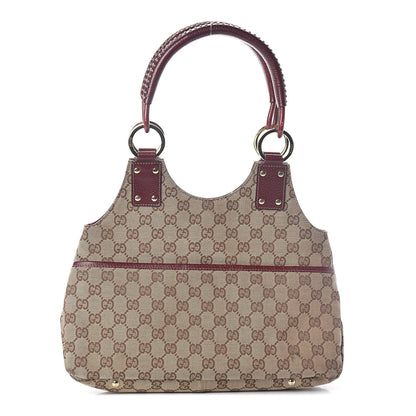 Gucci GUCCIMonogramShoulderBagRed 1 of 9