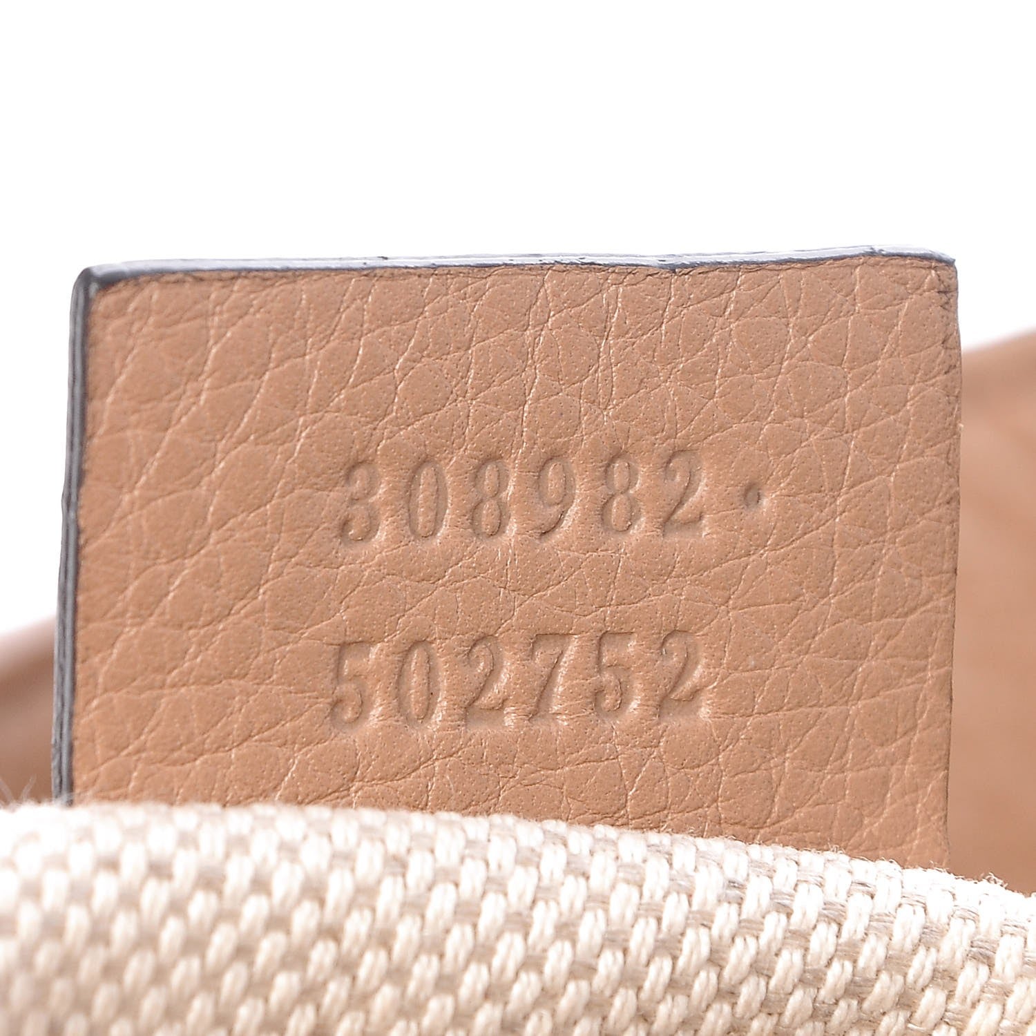 Gucci Pebbled Calfskin Medium Soho Chain Shoulder Bag Rose Beige 7 of 18