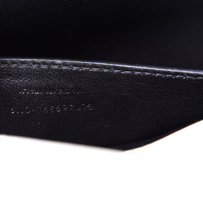 Saint Laurent Grain De Poudre Small Classic Monogram Shapes Print Kate Satchel White 7 of 9