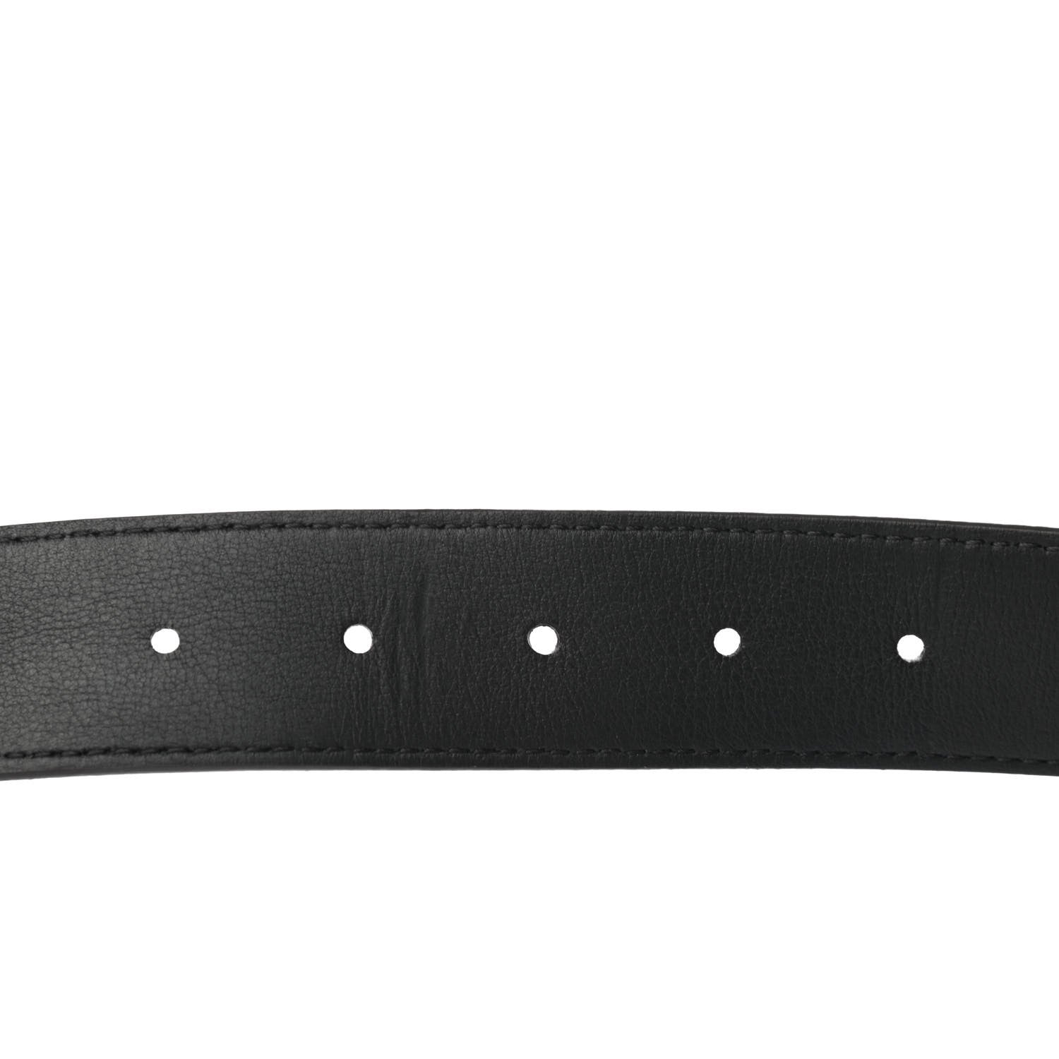 Louis Vuitton Calfskin Monogram 30mm LV Initiales Reversible Belt 90 36 Black 3 of 4