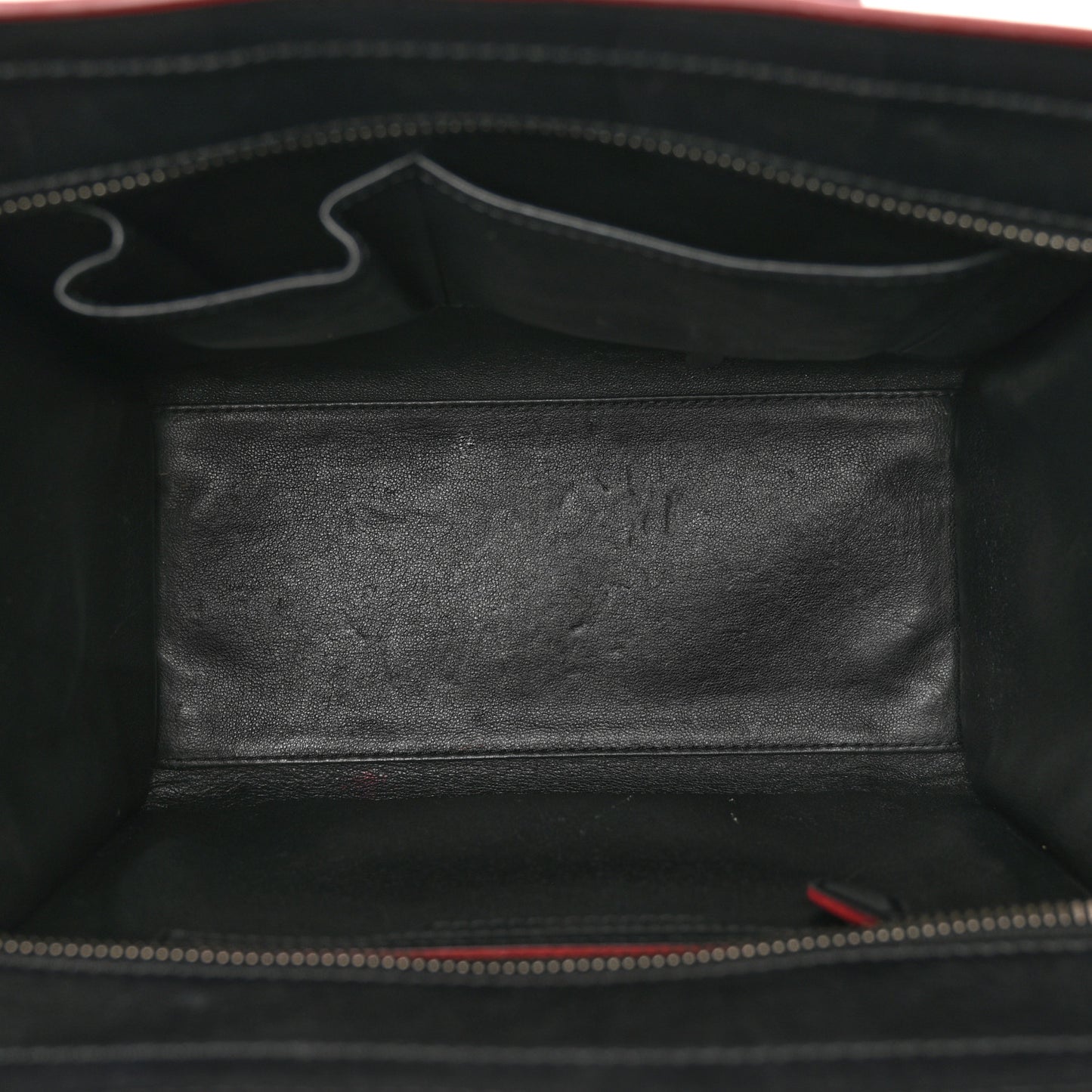 Smooth Calfskin Micro Luggage Black