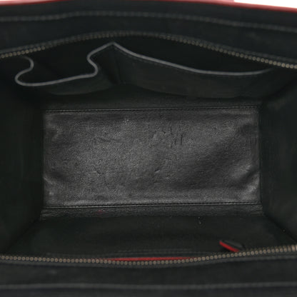 Celine Smooth Calfskin Micro Luggage Black 6 of 11