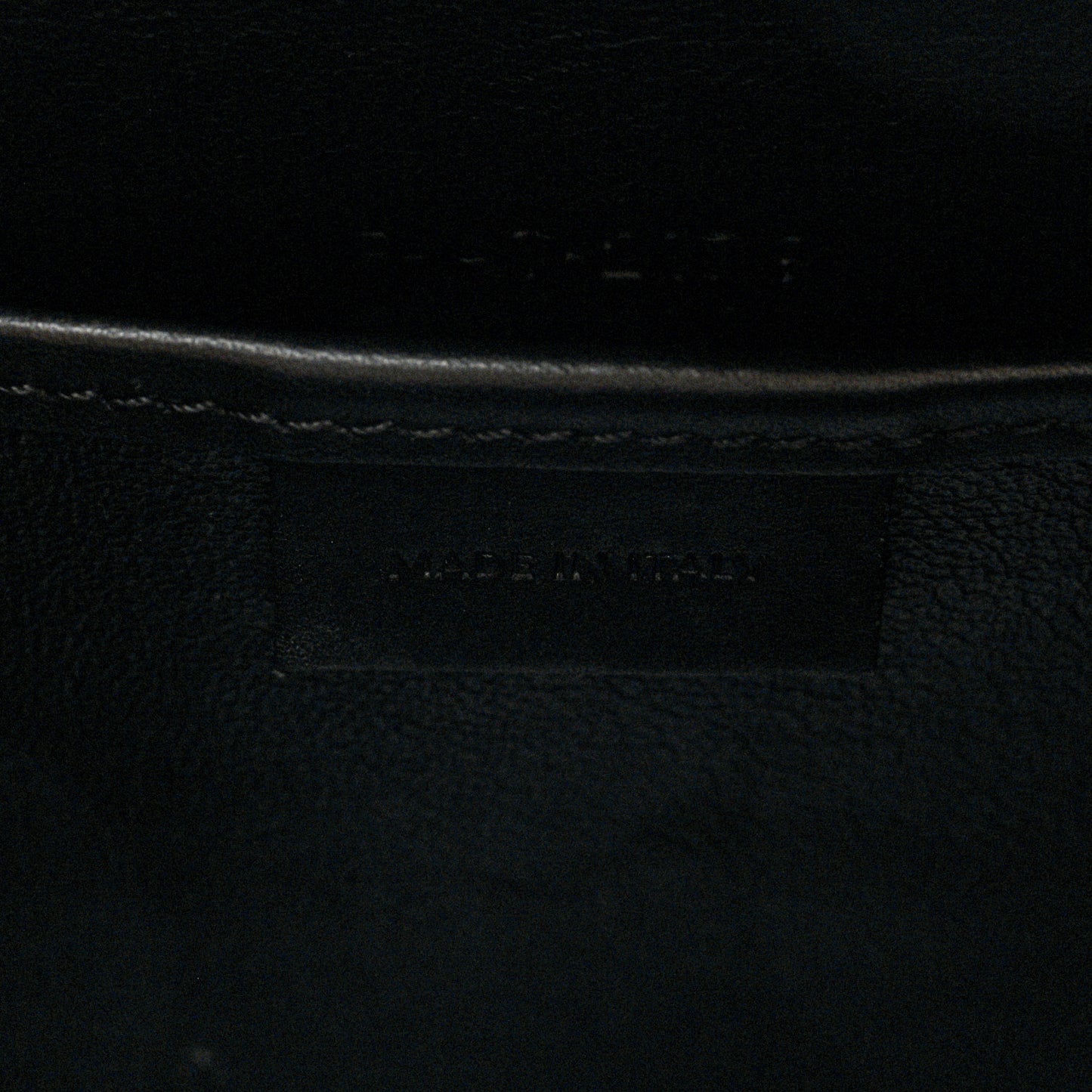 Smooth Calfskin Nano Luggage Black