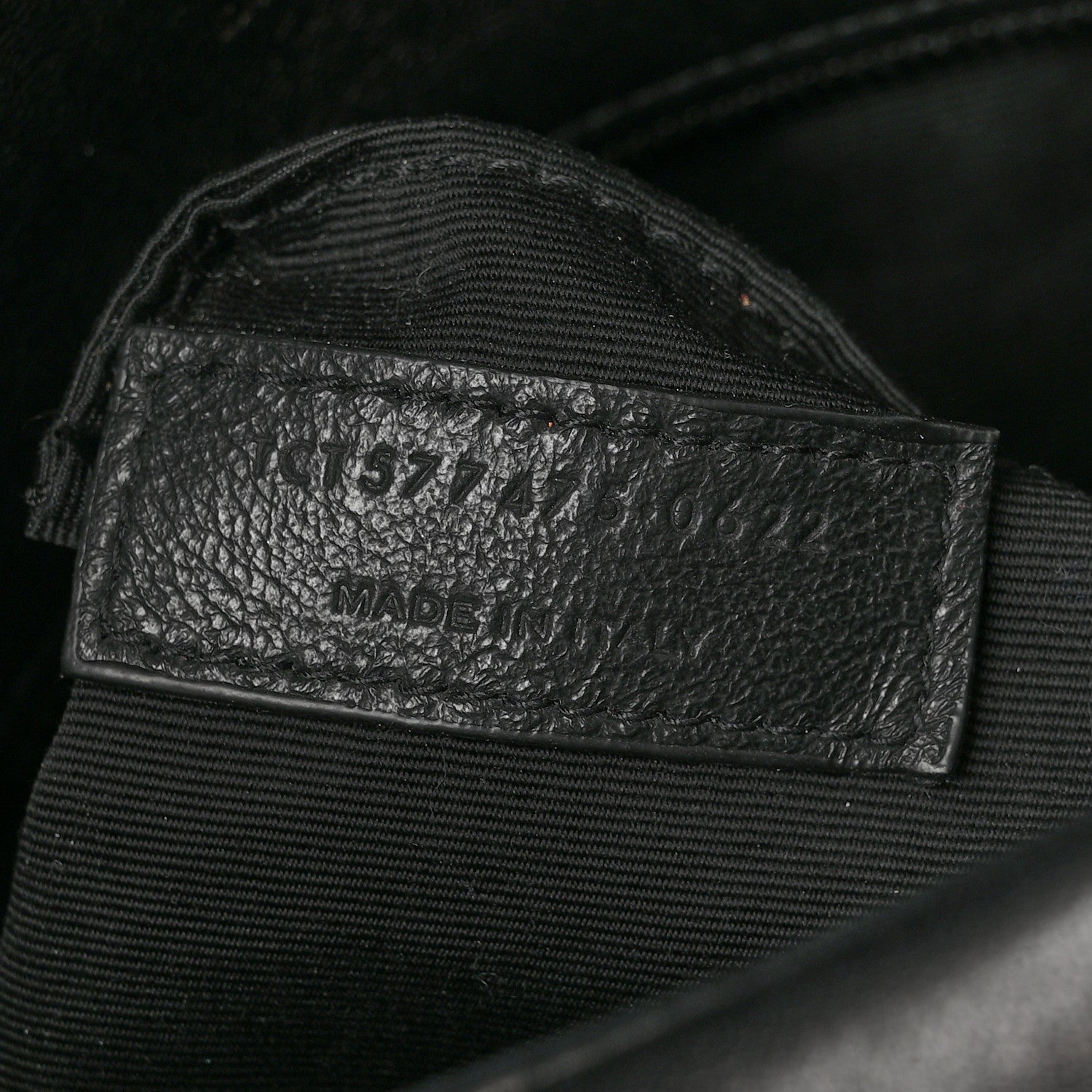 Saint Laurent Lambskin Quilted Monogram Monochrome Medium Loulou Puffer Chain Satchel Black 7 of 12
