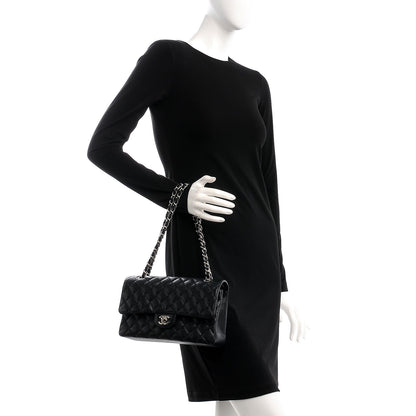 Chanel Caviar Quilted Medium Double Flap Black 3 of 9