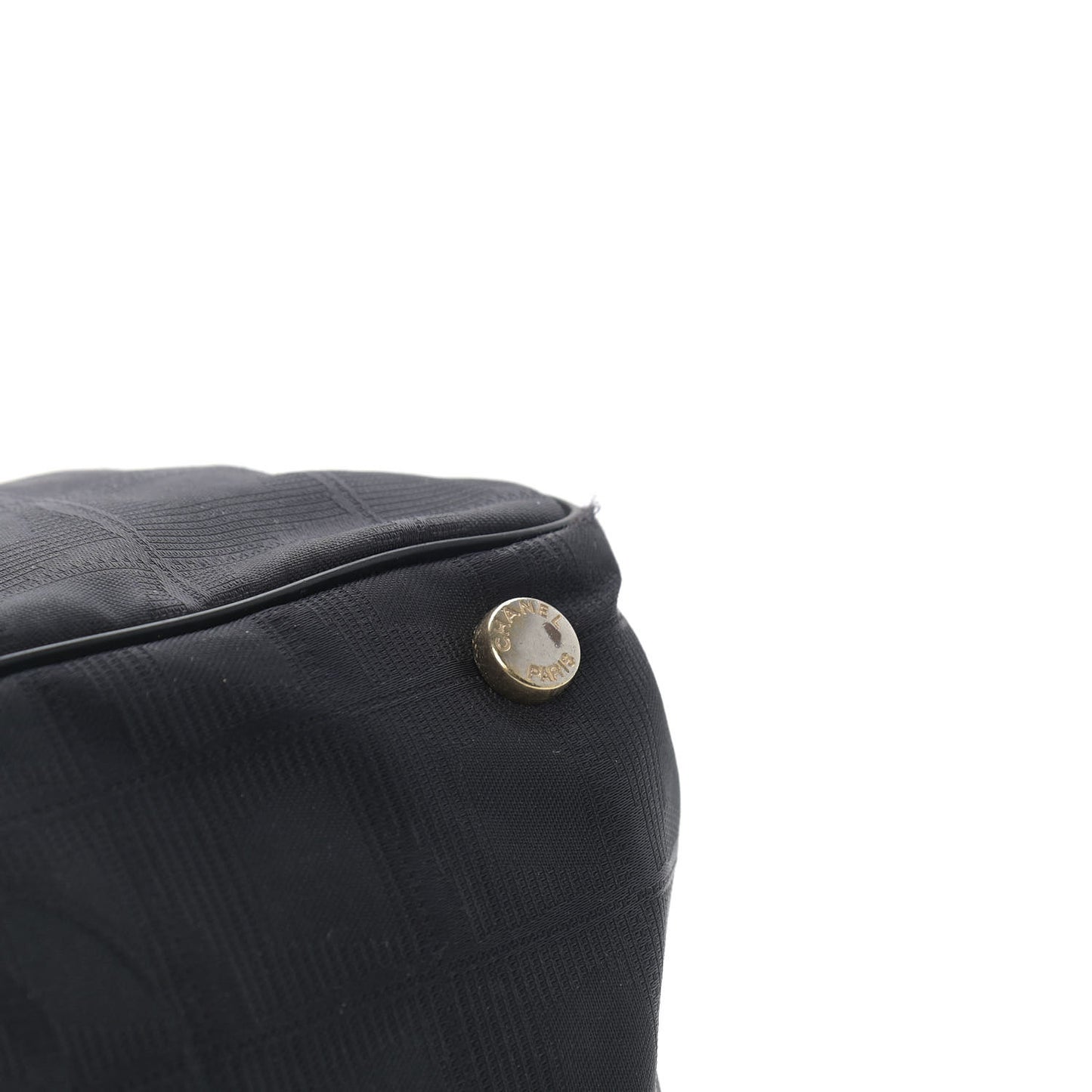 Nylon Medium Travel Tote Black