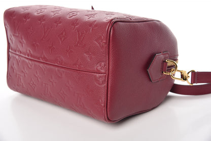 Louis Vuitton Empreinte Speedy Bandouliere 25 NM Raisin 7 of 13