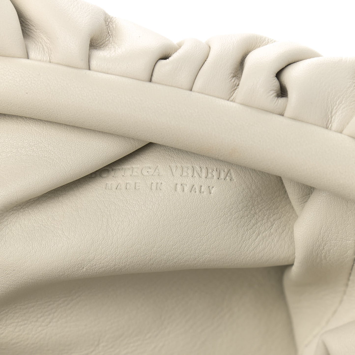 Butter Calfskin The Mini Pouch Plaster