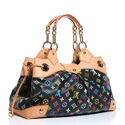 Louis Vuitton Monogram Multicolor Ursula Black 4 of 14