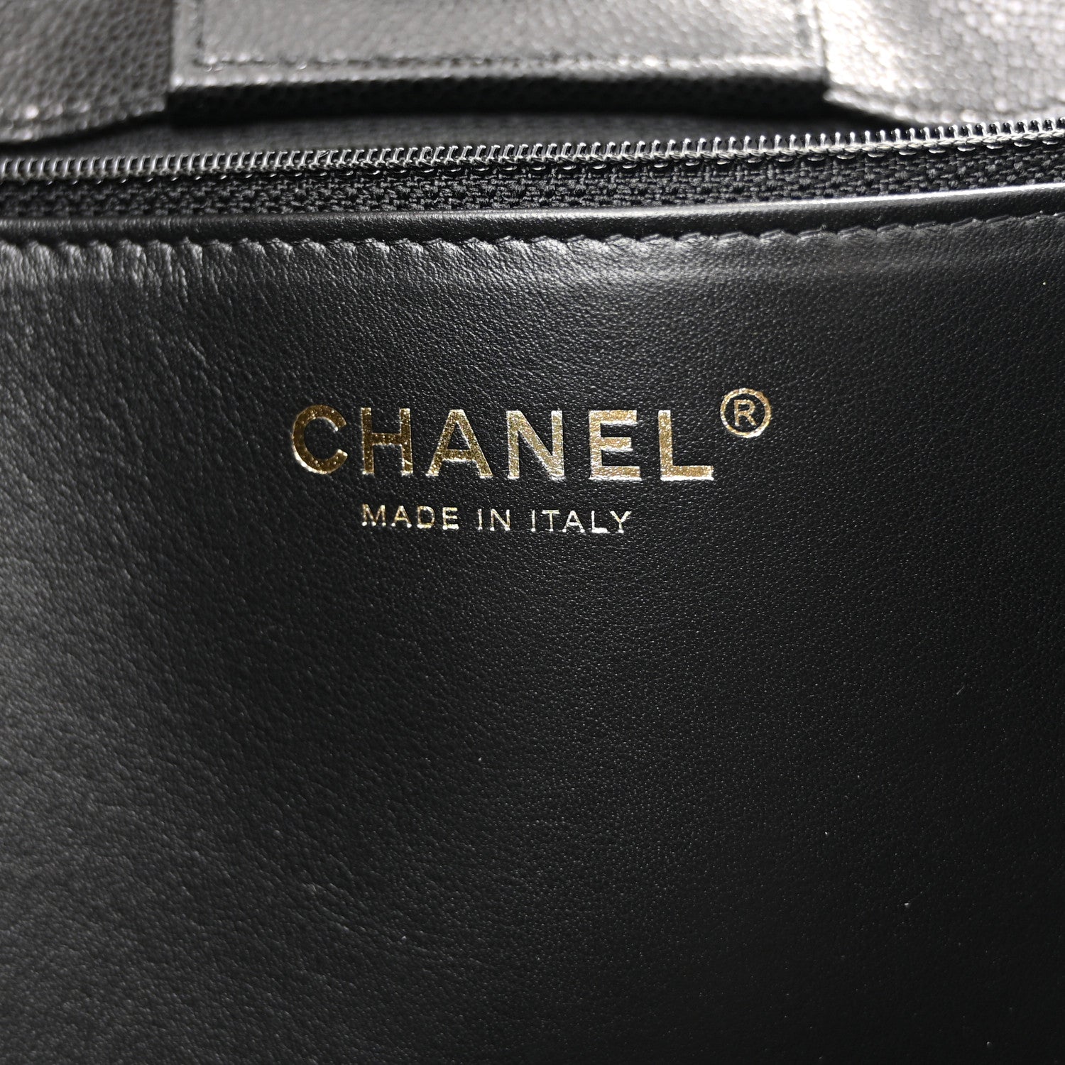 Chanel Caviar Quilted Large Shopping Tote Black 6 of 11