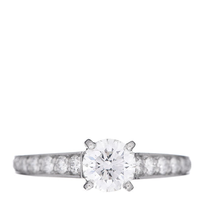 Cartier Platinum Diamond .60ct 1895 Solitaire Engagement Ring 49 4.75 1 of 5