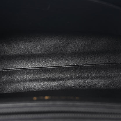 Chanel Calfskin Quilted Chevron In The City Bag Black 5 of 10