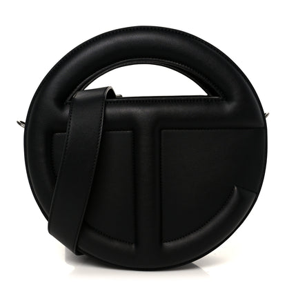 Telfar Vegan Leather Round Circle Bag Black 1 of 10